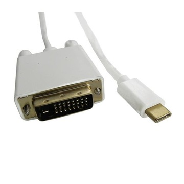 Адаптер USB-кабеля длиной 2 м USB-C типа C / DVI 4K Qoltec