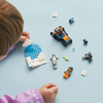 LEGO City 60376 Зимняя камера для снегохода «Арктический снегоход» 70 кубиков 5+