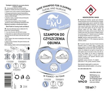 EMU Szampon do czyszczenia butów sportowych PIANA