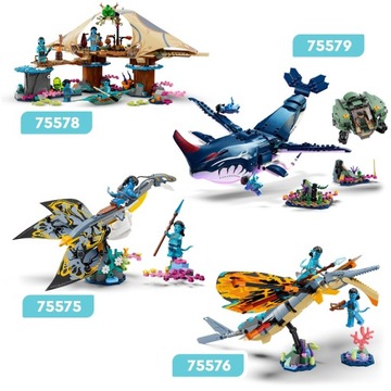 LEGO Avatar 75578 Дом на рифе клана Меткайина