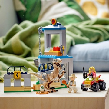 LEGO Jurassic World 76957: Побег велоцираптора