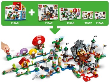 LEGO SUPER MARIO 71368 Жаба ищет сокровища
