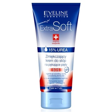 Eveline Extra Soft SOS zmiękczający krem do stóp na pękające pięty 100ml