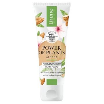 Lirene - Power of Plants - Migdał - peeling enzymatyczny - 75 ml