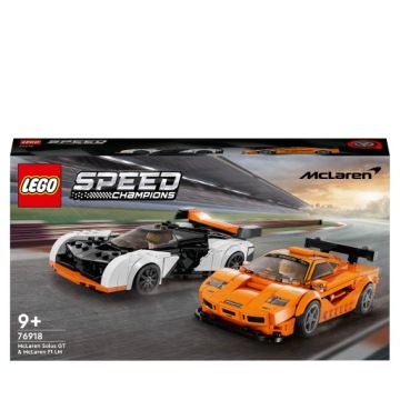 LEGO SPEED CHAMPIONS 76918 MCLAREN SOLUS GT & MCLAREN F1 LM
