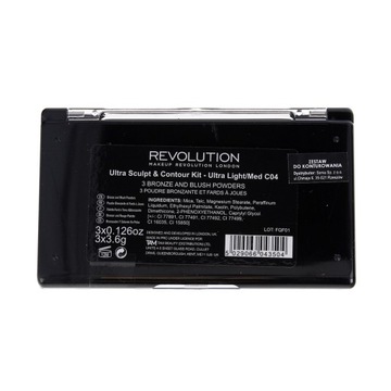 Палитра для контуринга Revolution Kit Ultra Light/MediC04