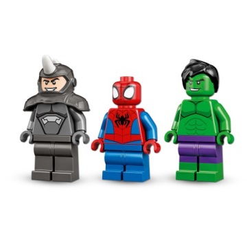 LEGO Marvel - Халк против Рино - столкновение транспортных средств (10782) + Сумка + Каталог