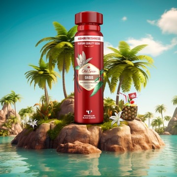 Old Spice Oasis, спрей -дезодорант для мужчин, 150 мл