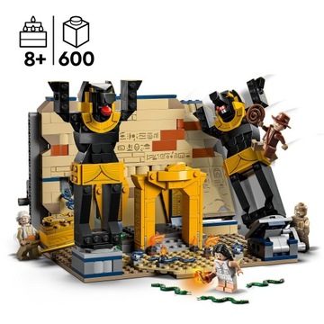 LEGO 77013 ИНДИАНА ДЖОНС ПОБЕГ ОТ ПРОПАДШИХ