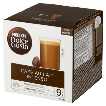 Капсулы для Dolce Gusto Nescafe Dolce Gusto Cafe au Lait Intenso 16 шт.