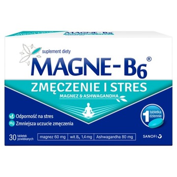 PREZENT DLA KOBIETY SUPLEMENT DIETY SANOFI MAGNE-B6 ZMĘCZENIE I STRES
