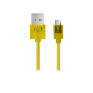 Kabel Micro USB 2.0 A-B Esperanza EB185Y żółty 1,5 m