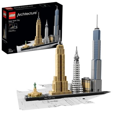 LEGO Architecture Architektura 21028 Nowy Jork New York Miasto + GRATIS