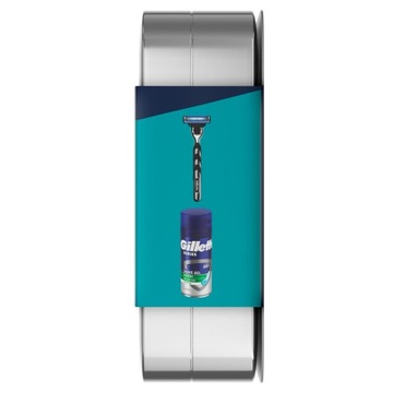 Gillette Mach3 Бритва + гель для бритья 75 мл