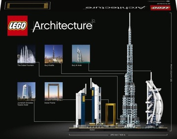LEGO Architecture 21052 Дубай — ОРИГИНАЛЬНО И НОВОЕ!