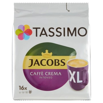 Kapsułki Tassimo Caffe Crema Intenso XL 16 szt