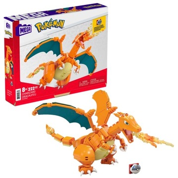 Mattel Klocki konstrukcyjne Mega Charizard 222 elementów