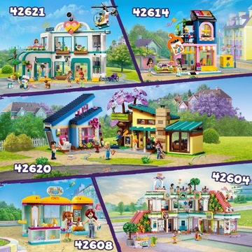 LEGO Friends 42620 Родной город Олли и Пейсли