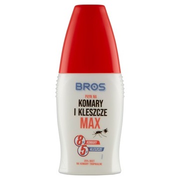 BROS -Płyn na komary i kleszcze MAX 50ml (30% DEET)