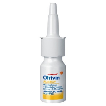 Otrivin Allergy, Aerozol do nosa, 15 ml