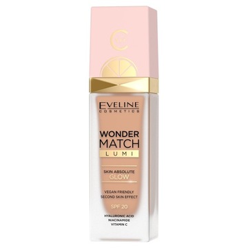 Eveline Cosmetics Wonder Match Lumi podkład do twarzy Nr 25 - Sand Beige