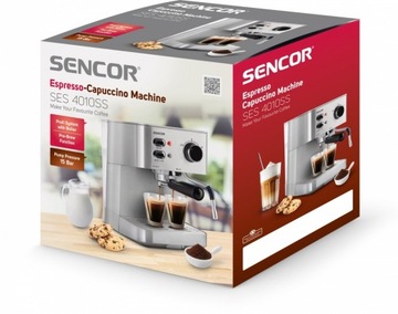 Эспрессо-машина Sencor SES 4010SS с портафильтром