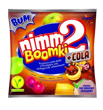 STORCK CUKIERKI NIMM2 BOOMKI FRUIT COLA 90G