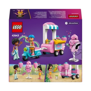 LEGO(R) FRIENDS 42643 Подставка для сладостей и скейт