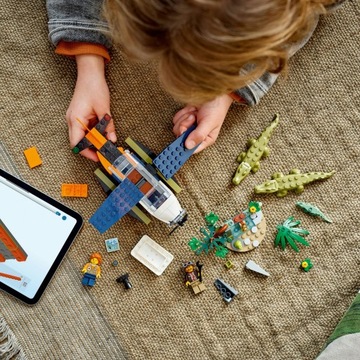 LEGO City Jungle Explorer на подводных крыльях (60425) БЛОКИ В ПОДАРОК