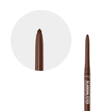 Rimmel Scandal'eyes Exaggerate 002 Шоколадно-коричневый