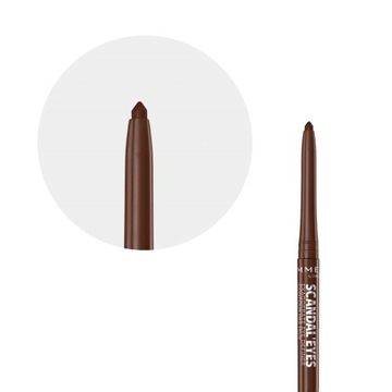 RIMMEL SCANDAL'EYES 002 ШОКОЛАДНО-КОРИЧНЕВЫЙ