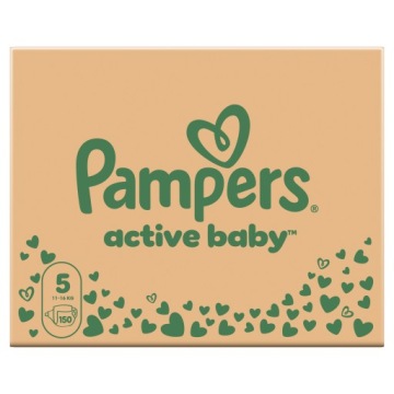 Pampers Active Baby 5 150 шт. 11-16 кг Підгузки