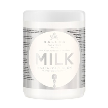 KALLOS MASKA NAWILŻAJĄCA MILK MLECZNA 1000ML
