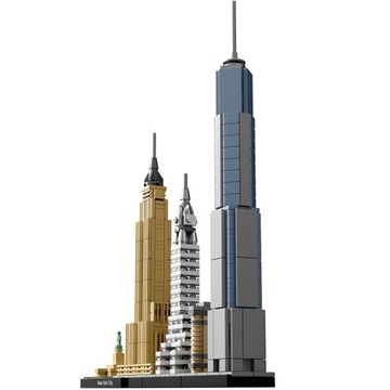 LEGO ARCHITECTURE BLOCKS (21028, НЬЮ-ЙОРК)