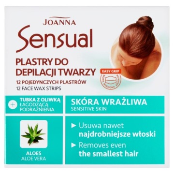 ВОСКОВЫЕ ПЛАСТЫРИ ДЛЯ ДЕПИЛЯЦИИ JOANNA SENSUAL TWAR