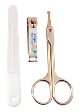 CANPOL ZESTAW DO PAZNOKCI CĄŻKI NOŻYCZKI PILNICZEK