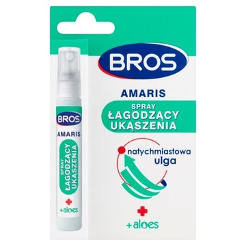 BROS Amaris Spray Łagodzący Ukąszenia Owadów 8 ml