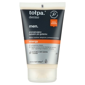 dermo men energy energizujący balsam po goleniu 100 ml