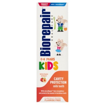 Biorepair Kids 0-6 років Зубна паста персик 50 мл