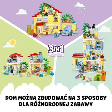 LEGO Duplo 10994 Семейный дом 3 в 1