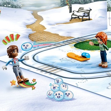 НАБОР БЛОКОВ LEGO FRIENDS ADVENT CALENDAR 2023 (41758) ПОДАРОК