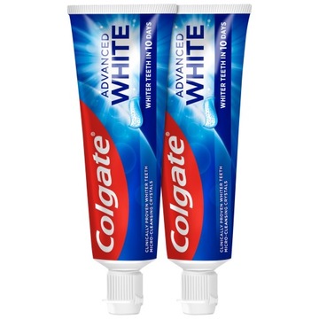 Зубная паста COLGATE Advanced White 2x75мл