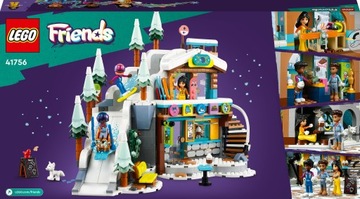 LEGO Friends 41756 Горнолыжный курорт с кафе