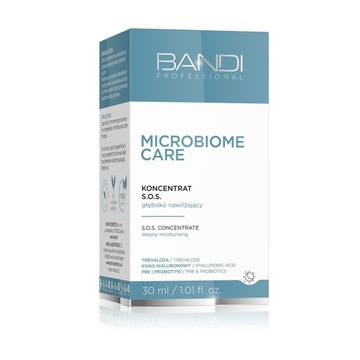 BANDI Microbiome Care Koncentrat S.O.S głęboko nawilżający 30 ml