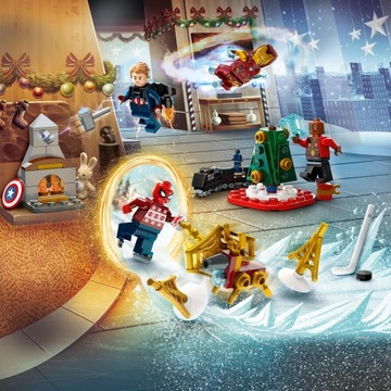 LEGO SUPER HEROES ADVENT CALENDAR MARVEL AVENGERS 2023 76267 7+
