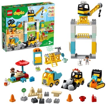 LEGO Duplo Башенный кран и строительство.10933 ДОСТАВКА КУРЬЕРОМ