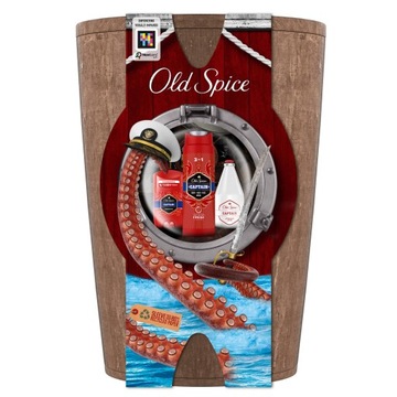Outlet Zestaw podarunkowy Old Spice Barrel dezodorant, żel, woda po goleni