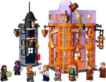 LEGO HARRY POTTER ULICA POKĄTNA: MAGICZNE DOWCIPY WEASLEYÓW 76422 8+