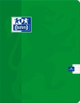 Zeszyt A5 60 kartek w kratkę OXFORD MIX KOLORÓW