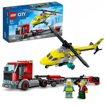LEGO City 60343 Laweta helikoptera ratunkowego